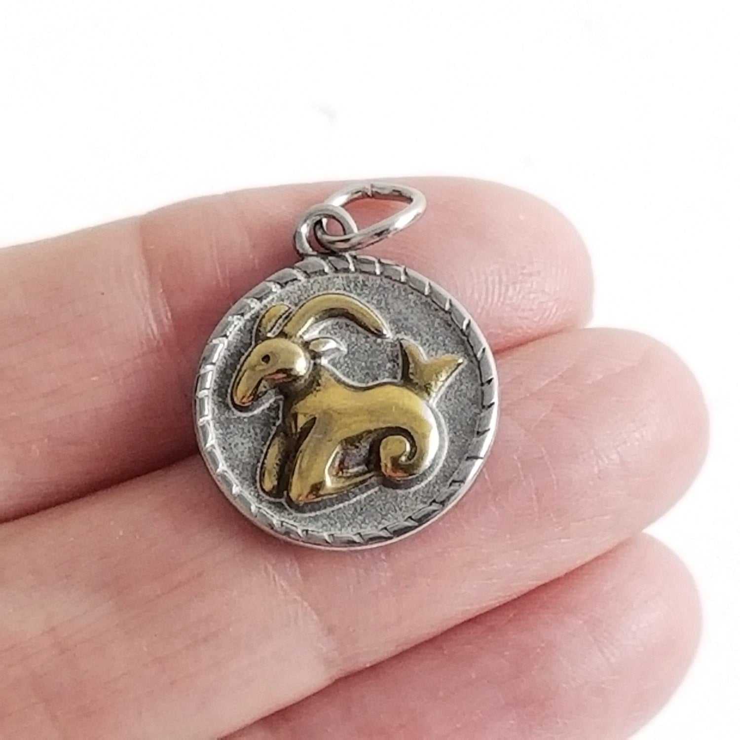 Each charm has the same overall size