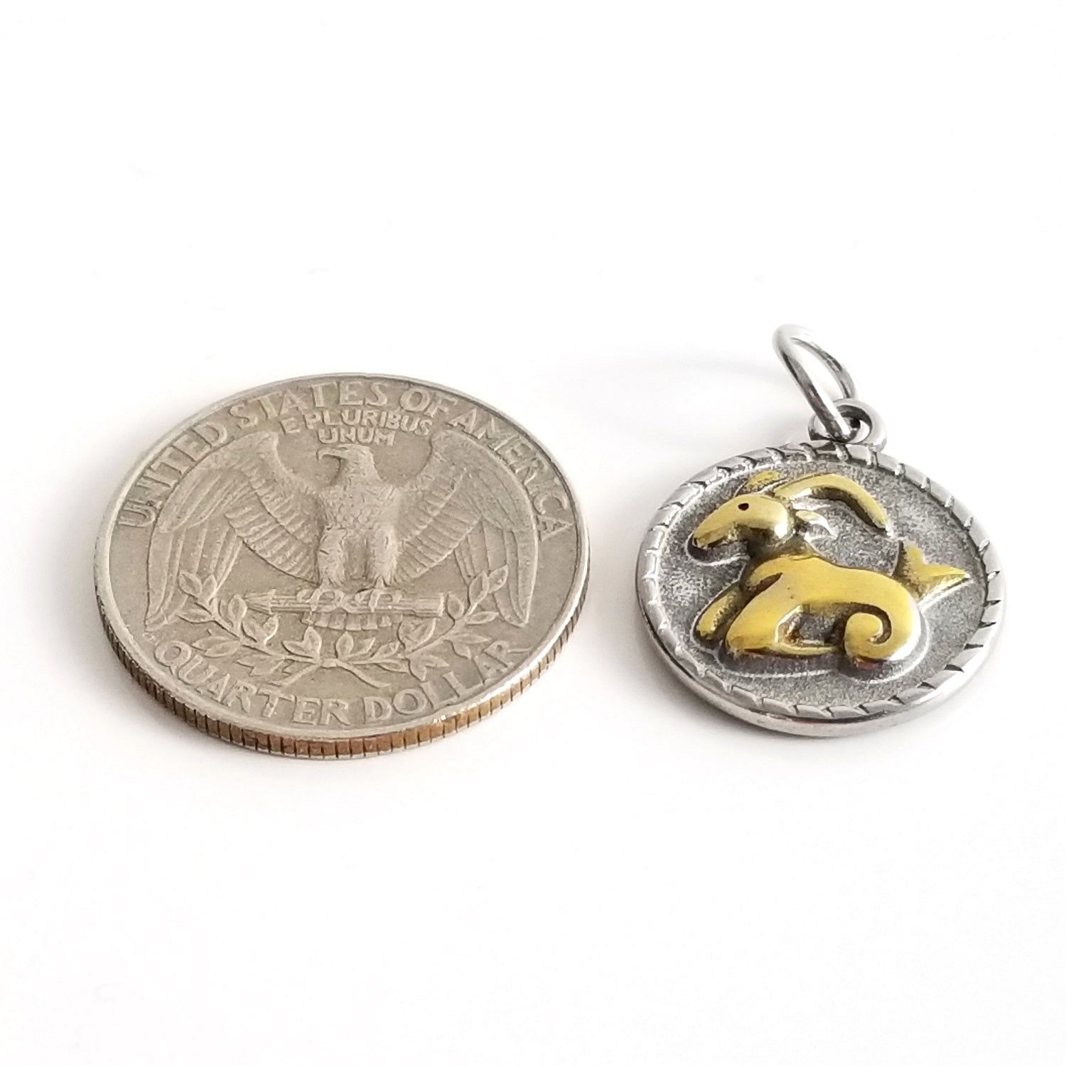 Each charm is 3/4 inches in diameter