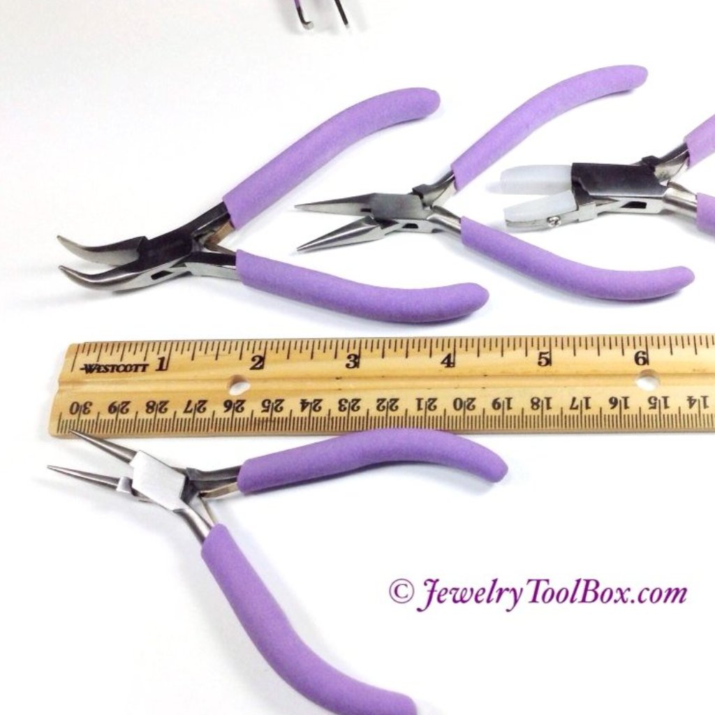 Jewelry Tool Kit with Clutch, Orchid Jewelry Making Pliers Set, Beader - Jewelry  Tool Box
