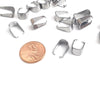 Large Pinch Bail, 13x9mm, Stainless Steel, Lot Size 100 Pieces, #1351