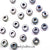 Rondelle Beads, Stainless Steel, 6x3mm Rondelles, 2.5mm Hole, Lot Size 300 Beads, #1533