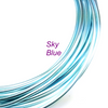 Sky Blue Aluminum Wire
