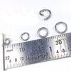 Medium Thickness Stainless Steel Jump Rings, 1mm thick