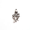 Octopus Charm, Steampunk Pendant, Antique Silver, Nickel Free, Lead Free, Cadmium Free, 32x18mm, Lot Size 20, #2058 S