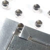 Stainless Steel Beads, 5x3mm, 3mm Large Hole, Lot Size 200 Beads, #1531