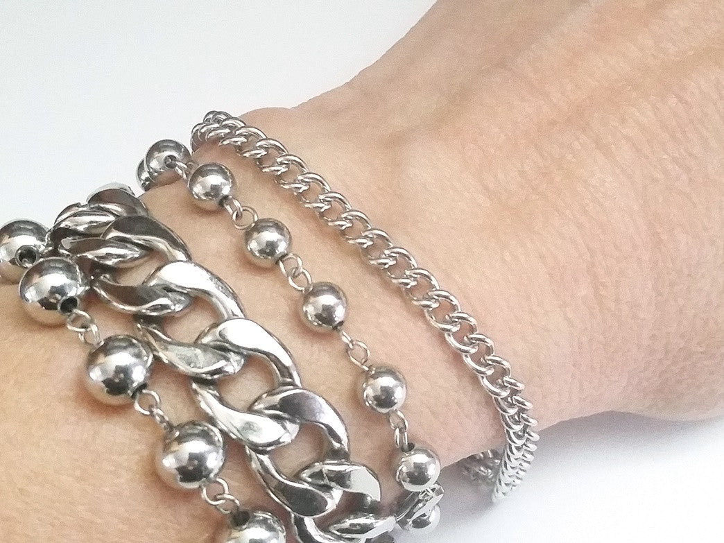 Thick Twist Chain, 6x4.5x1.2mm Lot Size 25 Meters, #1930