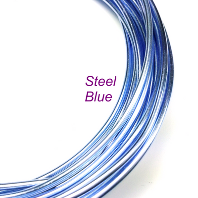 Steel Blue Aluminum Wire