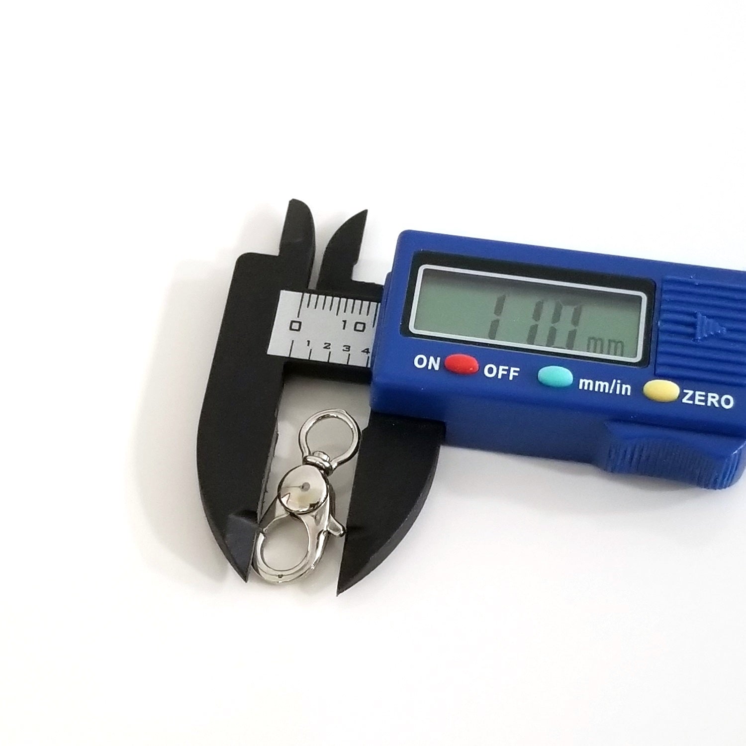 Swivel Lobster Clasps, 25mm, Stainless Steel, Lot Size 4 Clasps, #1361