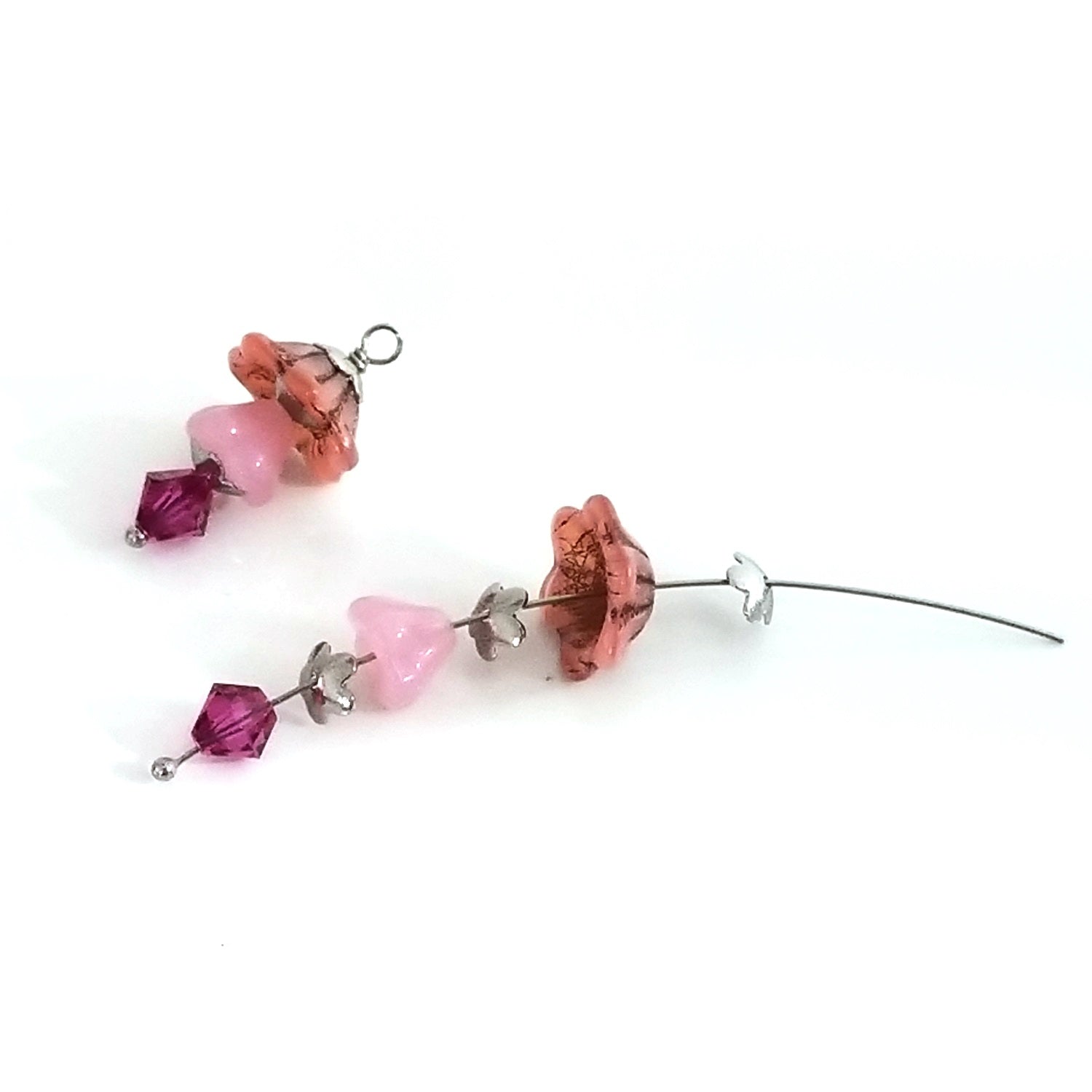 Long Thin Ballpins, Stainless Steel, 70mm, 2 3/4 inch, 0.5mm, 24 gauge, Hypoallergenic, Lot Size 500 (Approximately), #1308