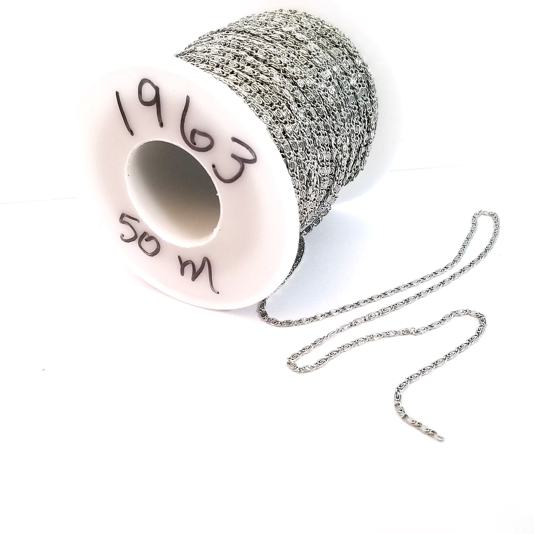 Lumachina Chain, 4x1.5mm, Lot Size 50 meters (about 160 feet), #1963