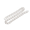 Stainless Twist Chain, Open Link, 5x3.8x0.8mm, 25 Meters, #1950-3