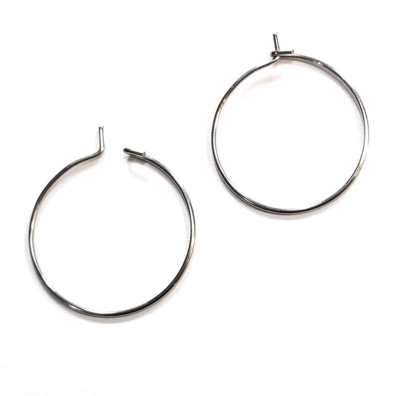 3 Size Blank Earring Pins Stainless Steel Flat Round Blank - Temu