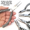 Wire Cutter, Zebra Tools, Black and White, PLZ41 13