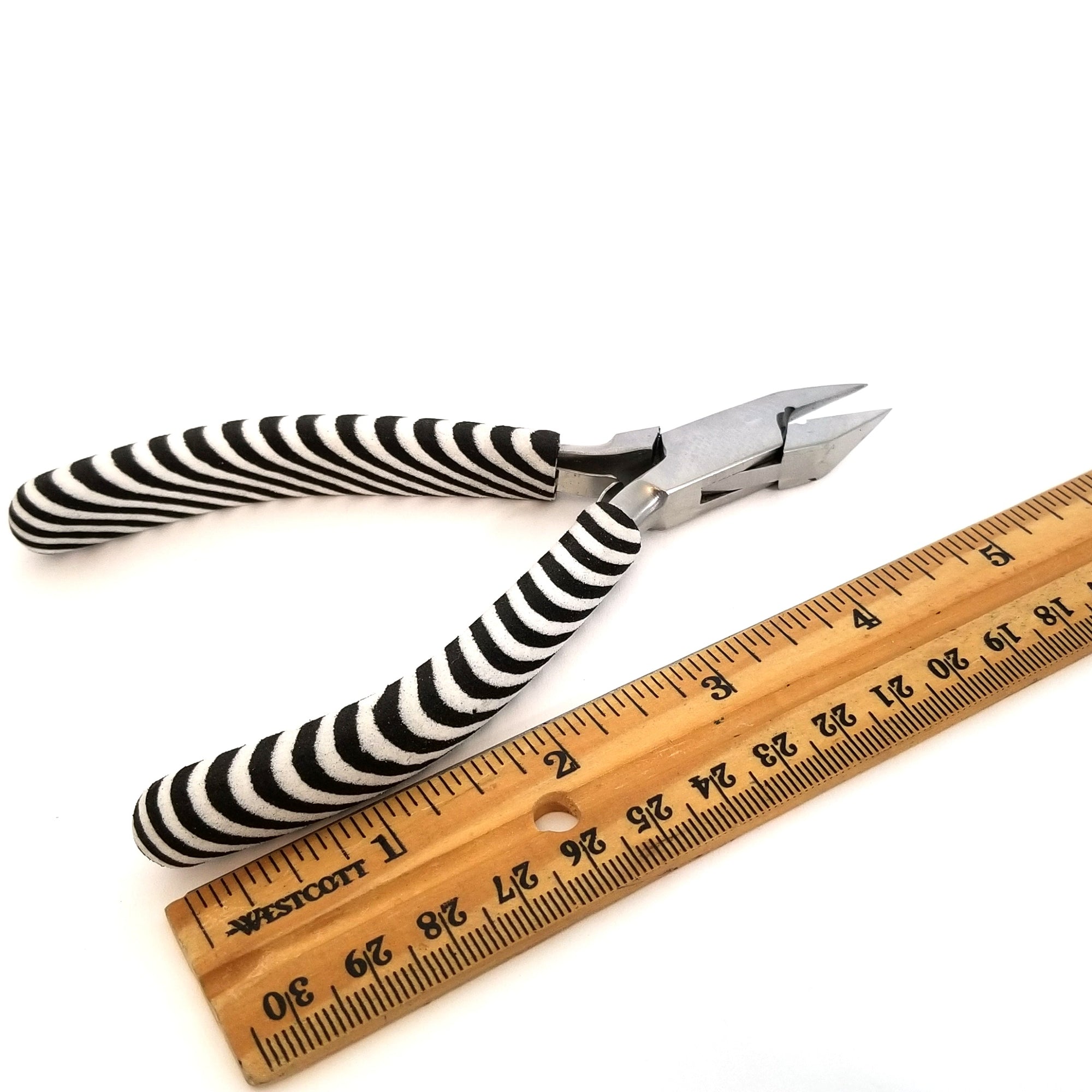 Wire Cutter, Zebra Tools, Black and White, PLZ41 13